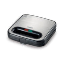 Kenwood - 2 Slice Sandwich Maker Stainless Steel - SMM00.000SI