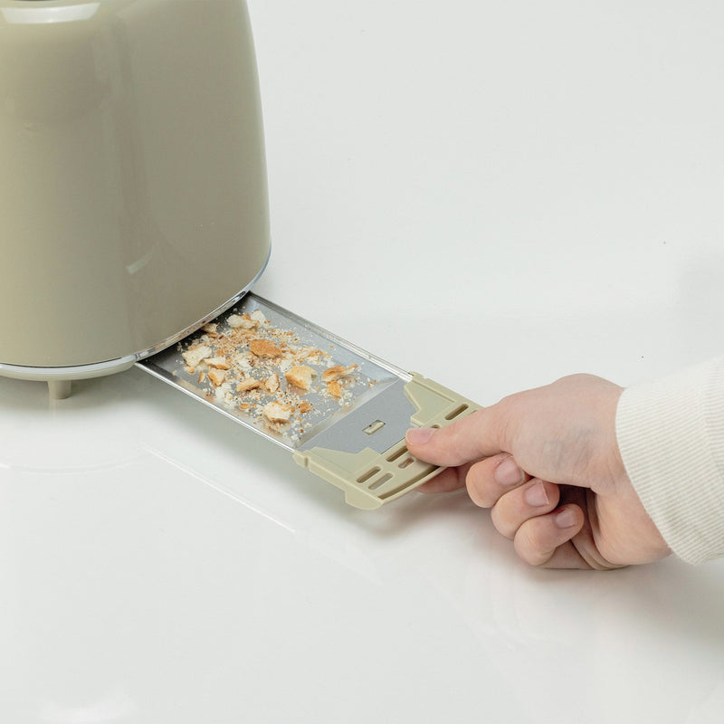 Kenwood - Eterna Plastic 2 Slice Toaster Glossy Beige - TCP31.000BG