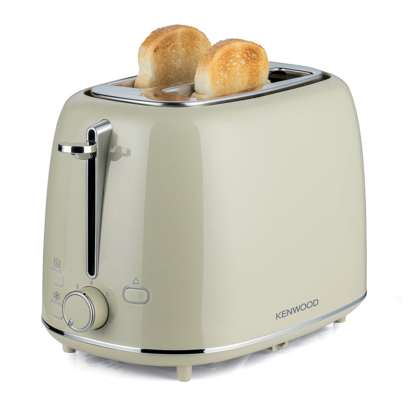 Kenwood - Eterna Plastic 2 Slice Toaster Glossy Beige - TCP31.000BG