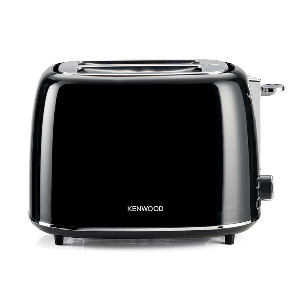 Kenwood - Eterna Plastic 2 Slice Toaster Glossy Black - TCP31.000BK