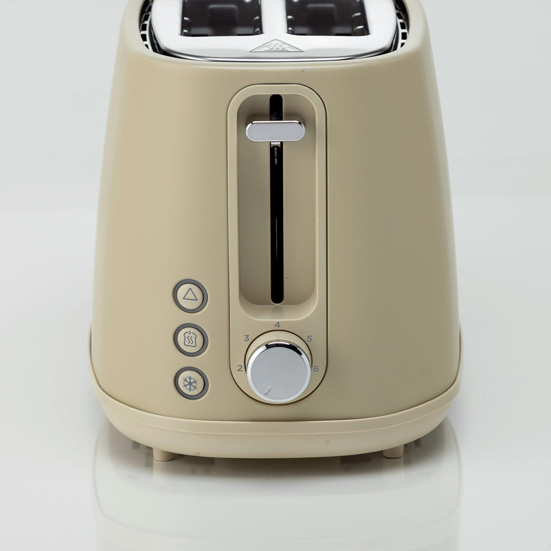 Kenwood - Elementa S/Steel 2 Slice Toaster Matt Champagne - TCM37.000CP