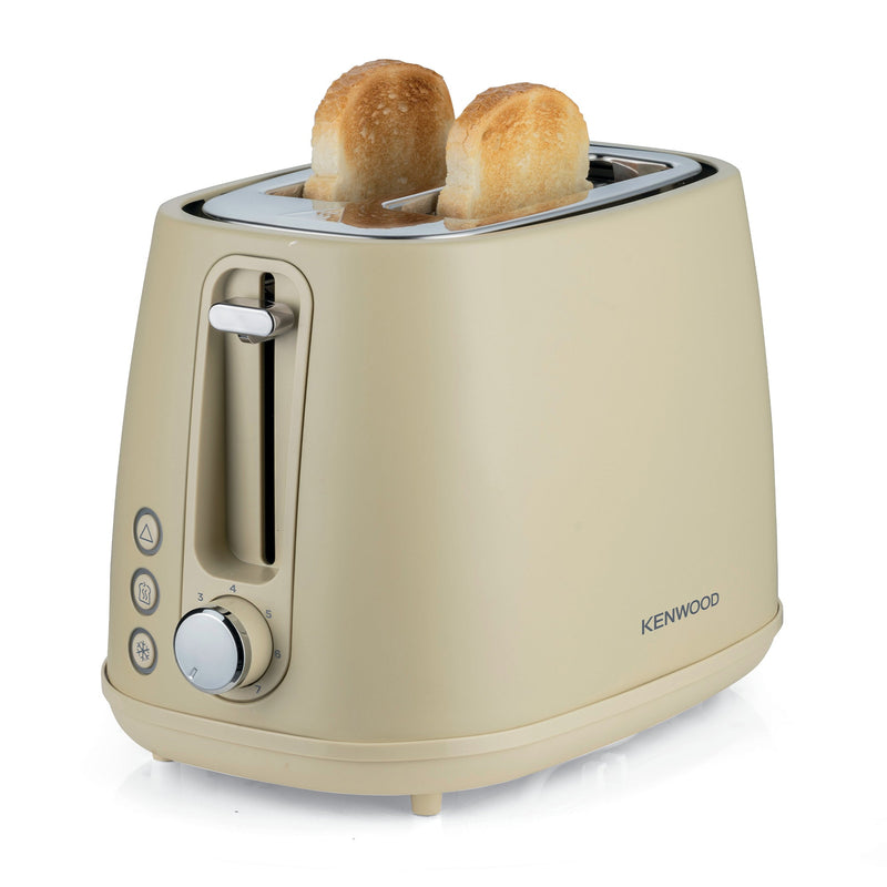 Kenwood - Elementa S/Steel 2 Slice Toaster Matt Champagne - TCM37.000CP