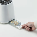 Kenwood - Elementa S/Steel 2 Slice Toaster Matt White - TCM37.000WH