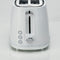 Kenwood - Elementa S/Steel 2 Slice Toaster Matt White - TCM37.000WH