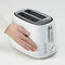 Kenwood - Elementa S/Steel 2 Slice Toaster Matt White - TCM37.000WH