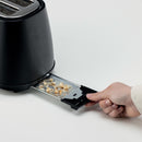 Kenwood - Elementa S/Steel 2 Slice Toaster Matt Black - TCM37.000BK