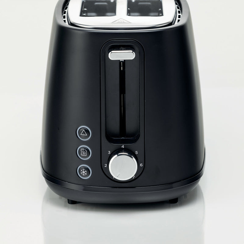 Kenwood - Elementa S/Steel 2 Slice Toaster Matt Black - TCM37.000BK