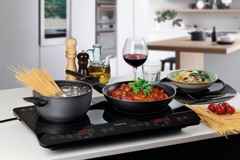 Kenwood - Double Plate Induction Cooker Black - IDC06.000BK