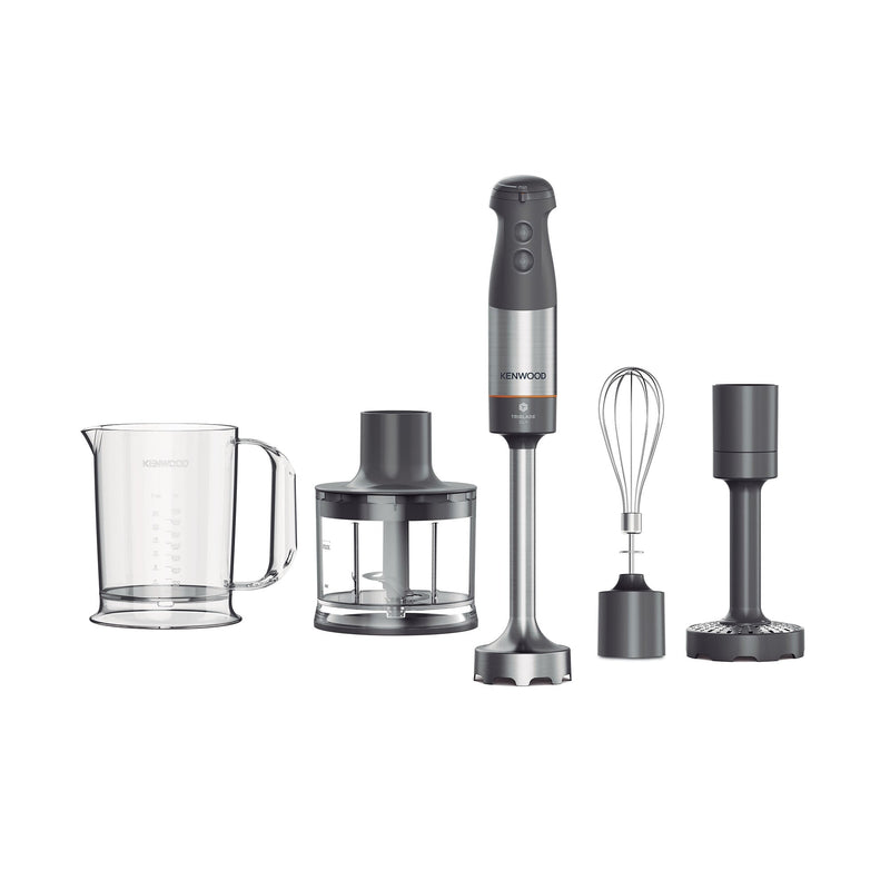 Kenwood - Triblade™ XL Hand Blender & Accesories 1000W - HBM60.307GY