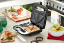 Kenwood - 2 Slice Sandwich Maker Stainless Steel - SMM00.000SI