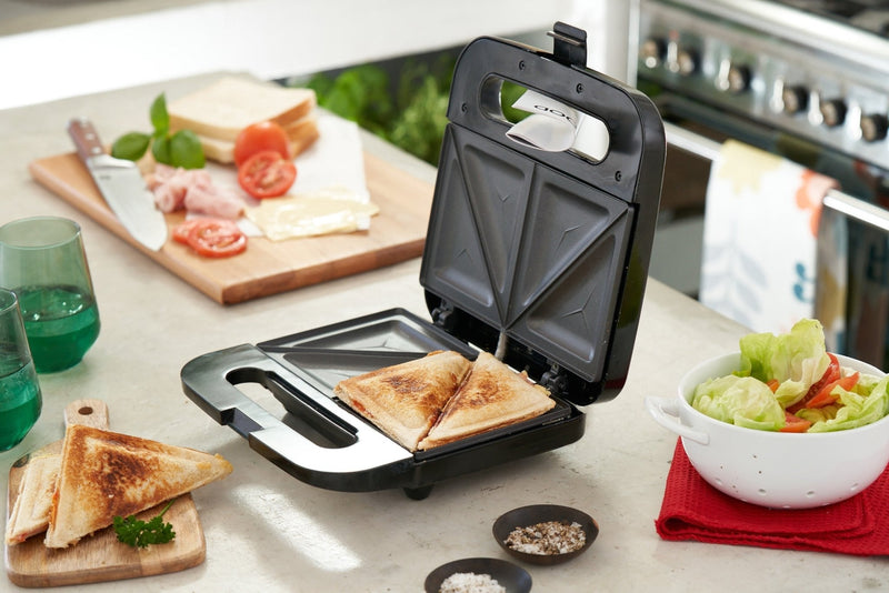 Kenwood - 2 Slice Sandwich Maker Stainless Steel - SMM00.000SI