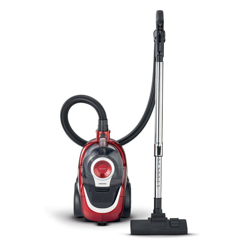 Kenwood - Bagless Vacuum Cleaner Black/Red - VBP75.000BR