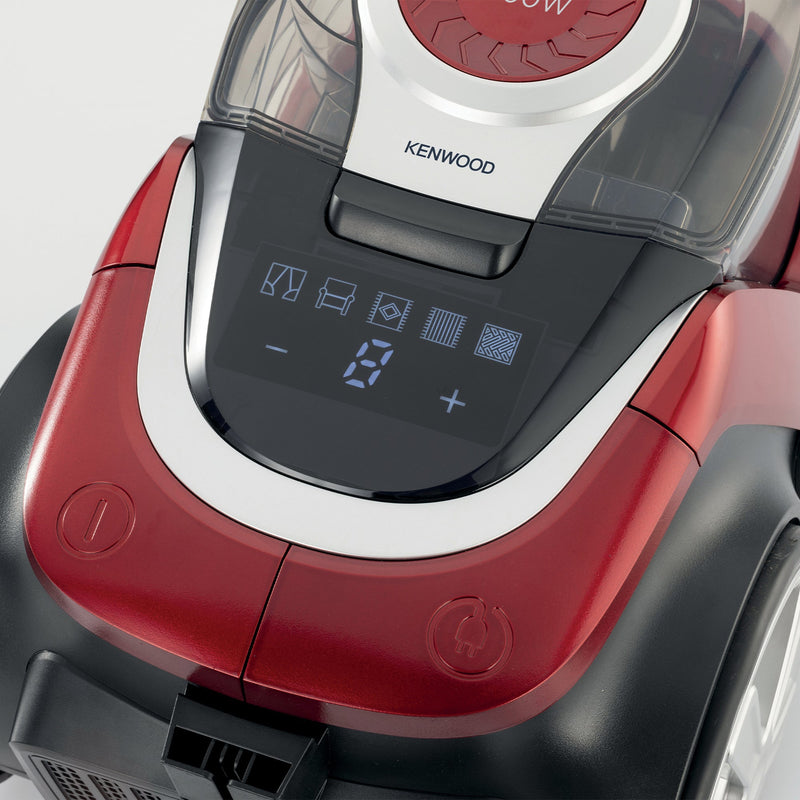 Kenwood - Bagless Vacuum Cleaner Black/Red - VBP75.000BR