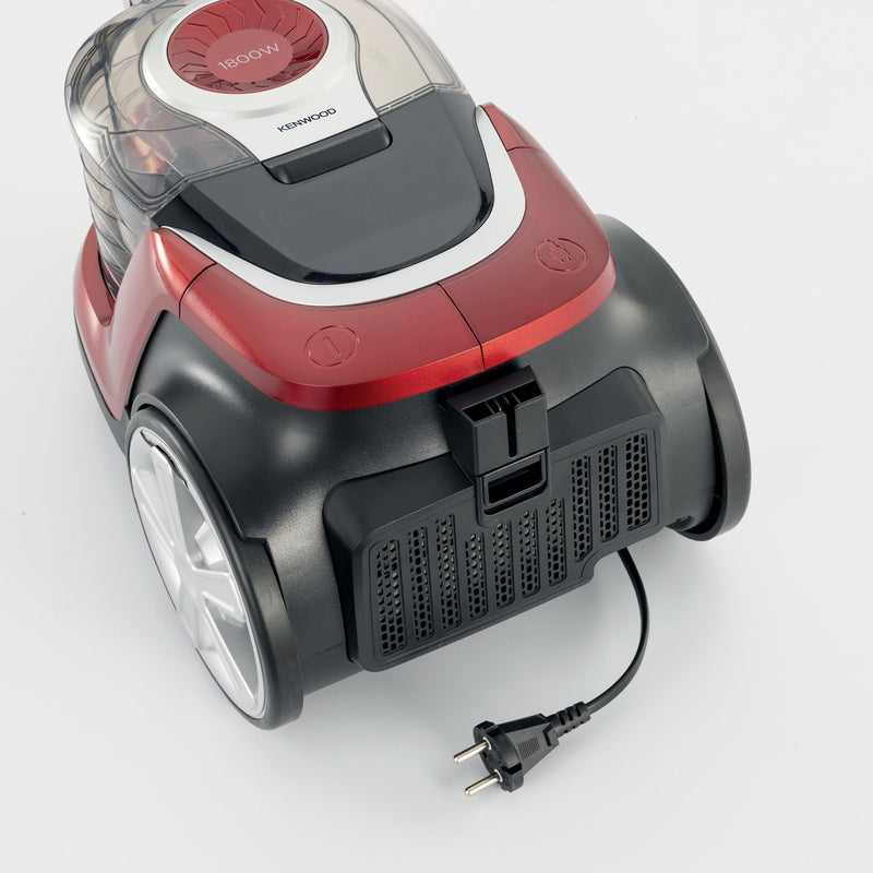 Kenwood - Bagless Vacuum Cleaner Black/Red - VBP75.000BR