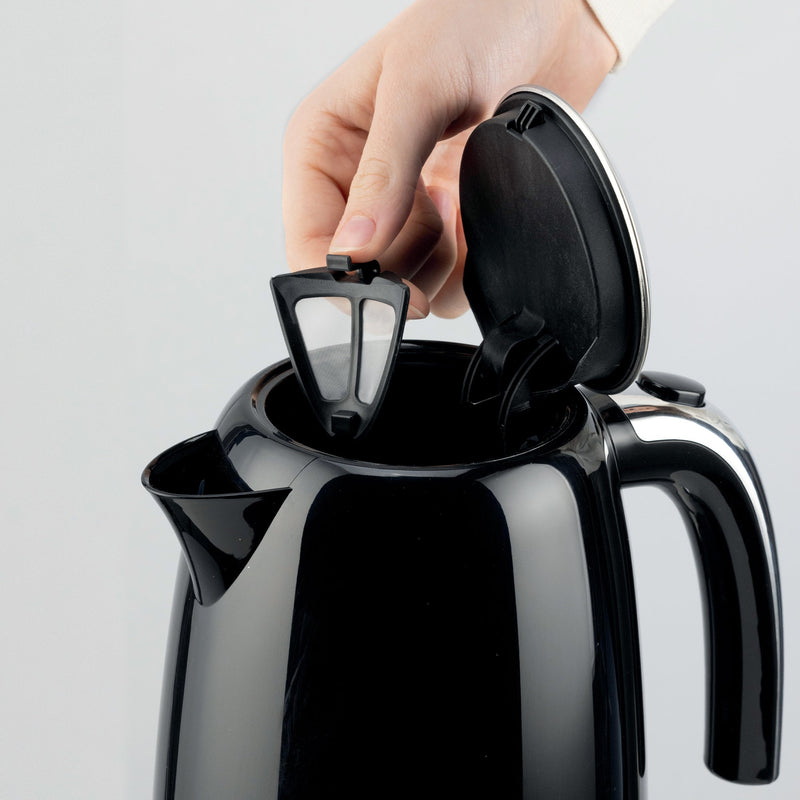 Kenwood - Eterna Plastic Kettle Glossy Black - ZJP31.000BK