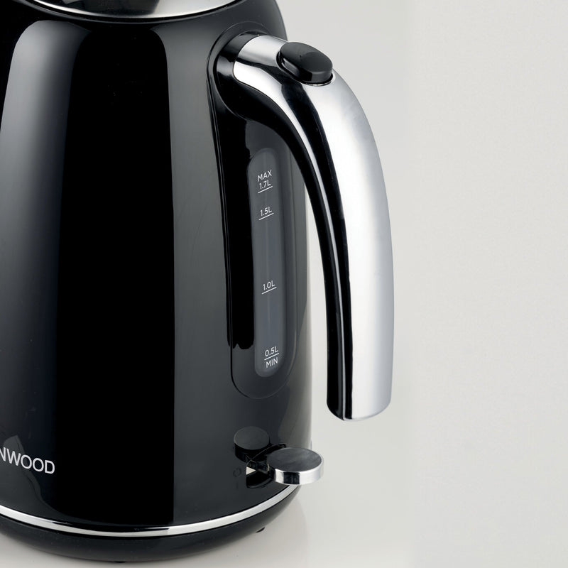 Kenwood - Eterna Plastic Kettle Glossy Black - ZJP31.000BK