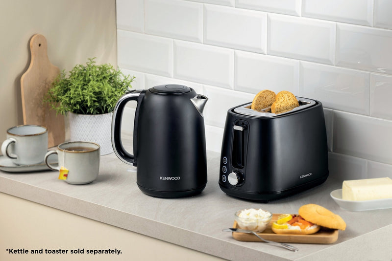 Kenwood - Elementa S/Steel Electric Kettle Matt Black - ZJM37.000BK