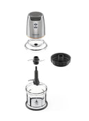 Kenwood - Easy Chop Quad Blade Chopper with Mayo Attachment - CHP61.100SI