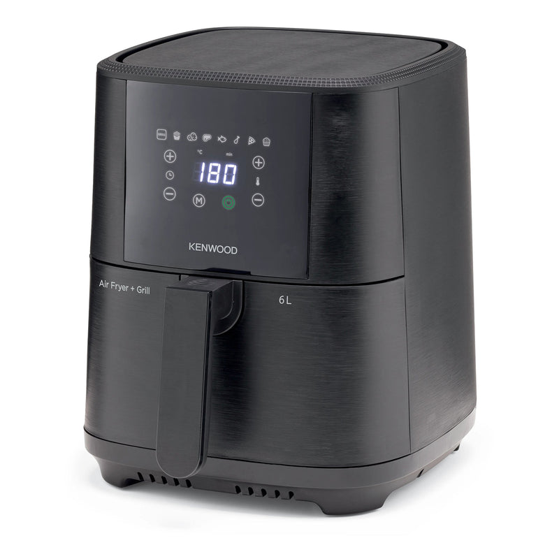 Kenwood - 6L Air Fryer with Grill Function - HFP60.000BK