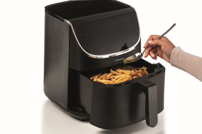 Kenwood - Air Fryer kHealthy Fry 7L Black - HFP80.000BK
