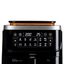 Kenwood - 7L Air Fryer & Steamer (3-in-1 ) with Window - HFS92.000BK