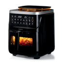 Kenwood - 7L Air Fryer & Steamer (3-in-1 ) with Window - HFS92.000BK