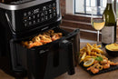 Kenwood - 7L Air Fryer & Steamer (3-in-1 ) with Window - HFS92.000BK