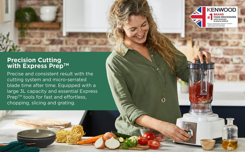 Kenwood - MultiPro Express Food Processor - FDP65.400WH