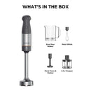 Kenwood - Triblade™ XL Hand Blender & Accesories 1000W - HBM60.307GY