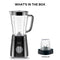 Kenwood - Blender with Mill Black 500W - BLP16.150BK
