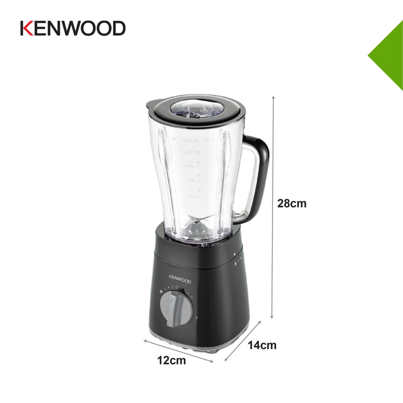 Kenwood - Blender with Mill Black 500W - BLP16.150BK