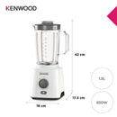 Kenwood - Blend-X Fresh Blender 650W - BLP41C0WH