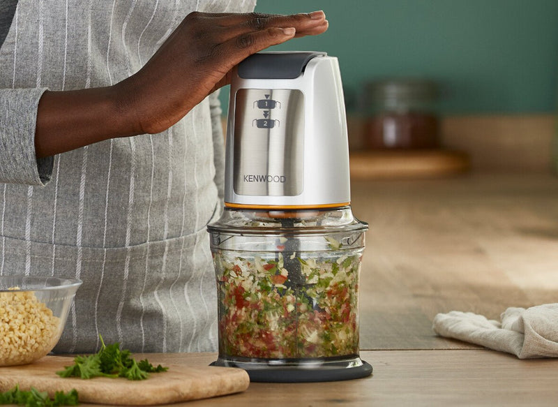 Kenwood - Easy Chop Quad Blade Chopper with Mayo Attachment - CHP61.100SI