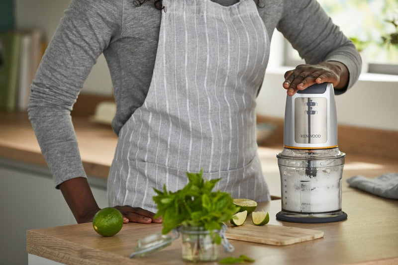 Kenwood - Easy Chop Quad Blade Chopper with Mayo Attachment - CHP61.100SI