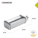 Kenwood - Attachment Fettuccine Pasta Cutter Chef/Chef XL -  KAX981ME