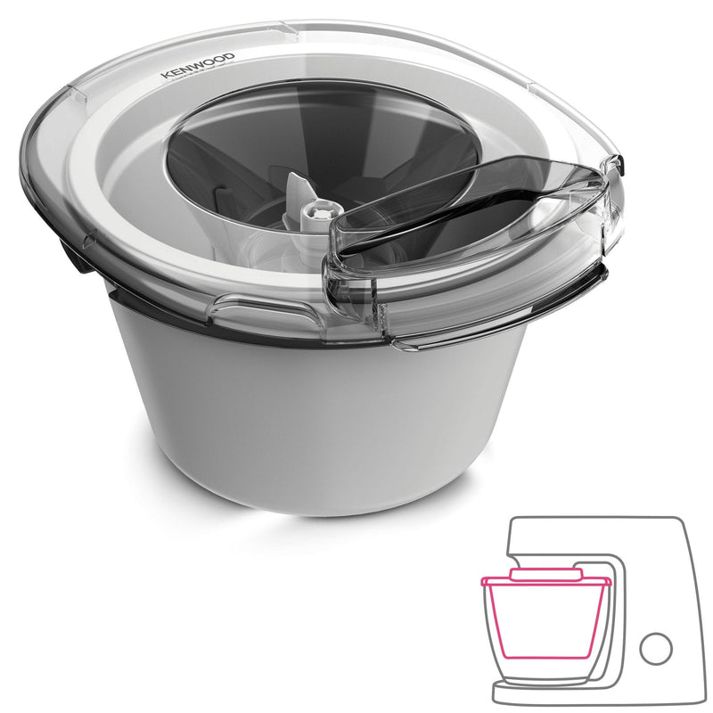 Kenwood - Attachment Chef/Chef XL Frozen Dessert Maker - KAX71.000WH