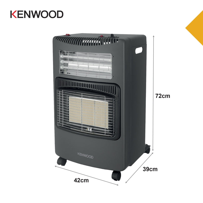 Kenwood - 3 Panel Gas Heater - GHE30.000BK