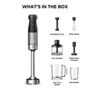 Kenwood - Triblade™ XL Pro Hand Blender & Accesories 1200W - HBM80.327BK