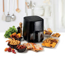 Kenwood - 6L Air Fryer with Grill Function & Window - HFG60.000BK