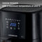 Kenwood - 6L Air Fryer with Grill Function & Window - HFG60.000BK