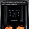 Kenwood - 6L Air Fryer with Grill Function & Window - HFG60.000BK