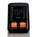 Kenwood - 6L Air Fryer with Grill Function & Window - HFG60.000BK