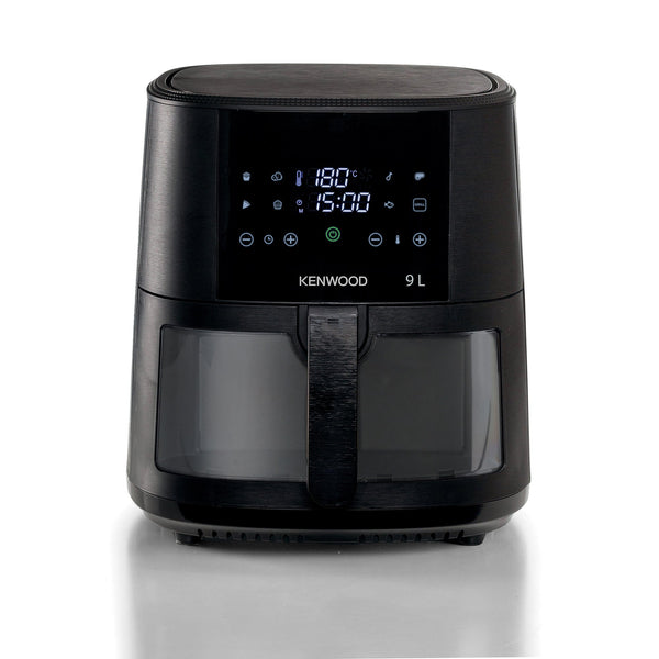 Kenwood - 9L Air Fryer with Grill Function & Window - HFG92.000BK
