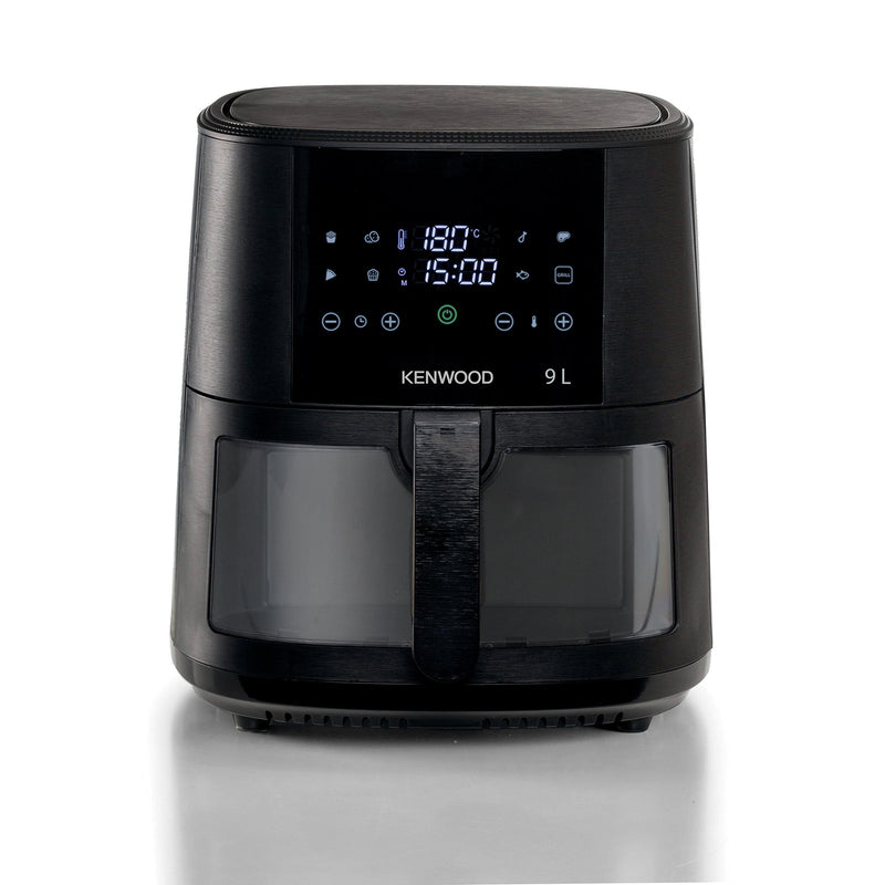 Kenwood - 9L Air Fryer with Grill Function & Window - HFG92.000BK