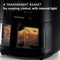 Kenwood - 9L Air Fryer with Grill Function & Window - HFG92.000BK