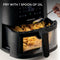 Kenwood - 9L Air Fryer with Grill Function & Window - HFG92.000BK