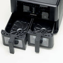 Dual Air Fryer 4.5L + 4.5L = 9L with Windows - HFG95.000BK