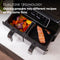 Kenwood - Air Fryer 8L kHealthy Fry Dual - HFM75.000MB