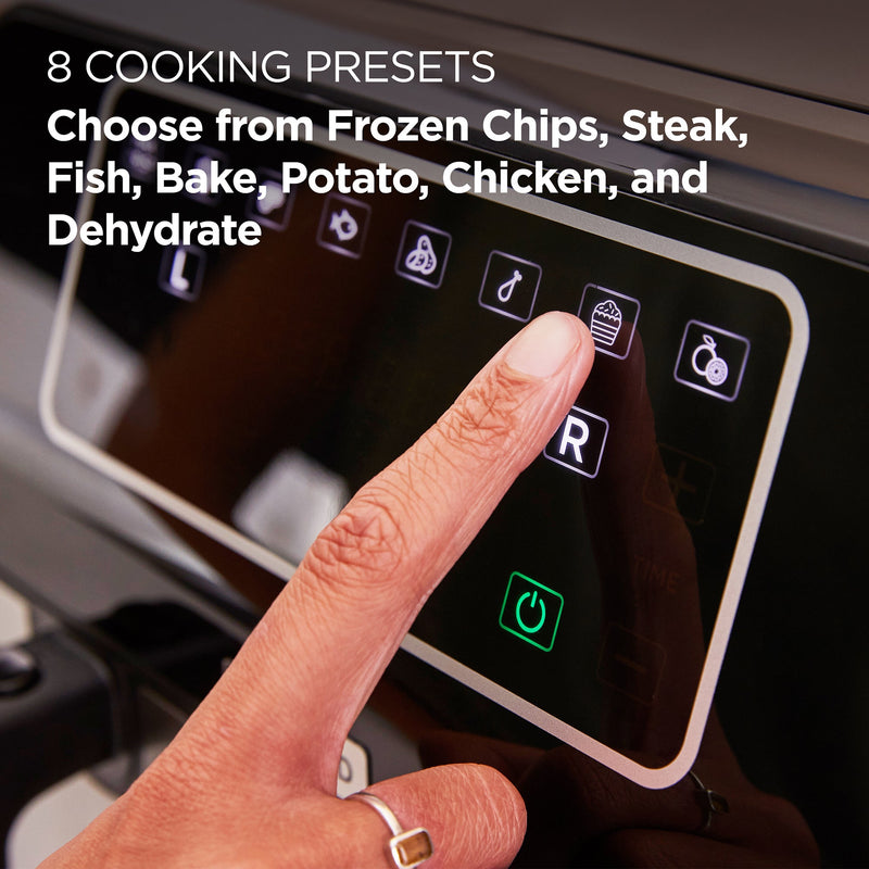 Kenwood - Air Fryer 8L kHealthy Fry Dual - HFM75.000MB