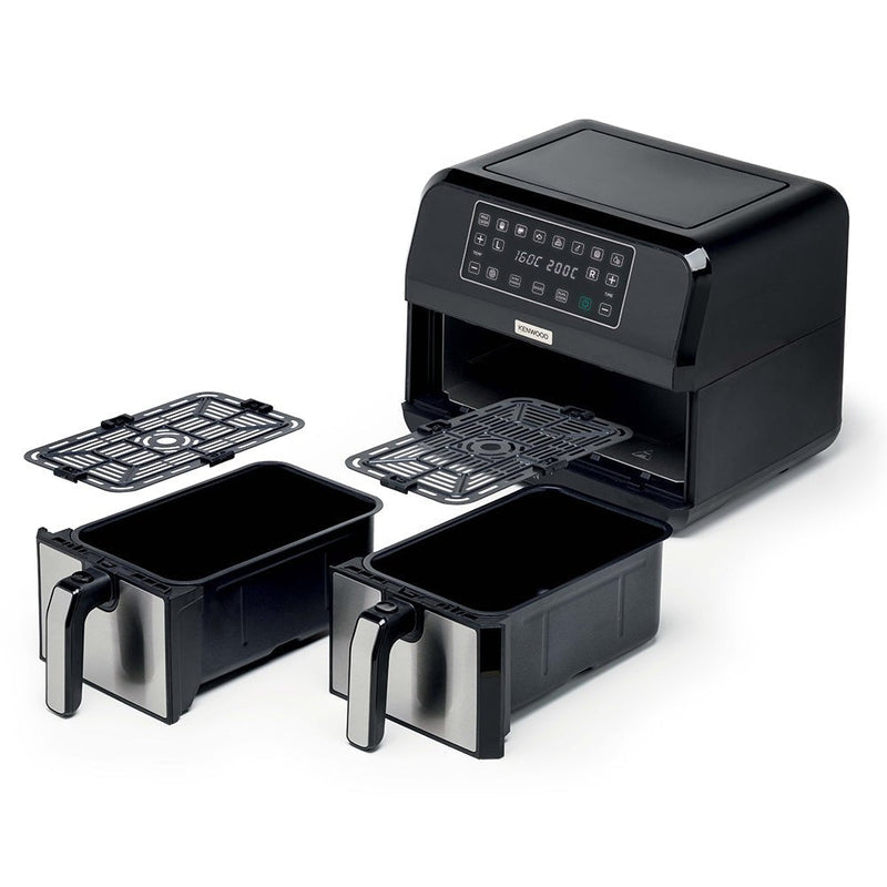 Kenwood - Air Fryer 8L kHealthy Fry Dual - HFM75.000MB